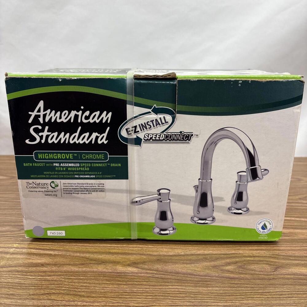 American Standard Highgrove Chrome E-Z Install Speed Connect